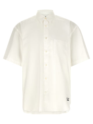 Comme Des Garçons White Cotton Blouse