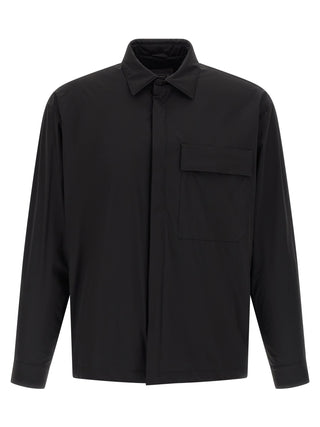 Herno Black Polyamide Shell Jacket