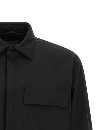 Herno Black Polyamide Shell Jacket
