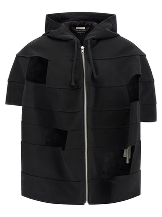 Comme Des Garçons Black Wool Shell Jacket