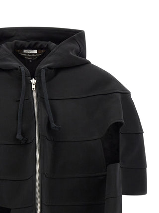 Comme Des Garçons Black Wool Shell Jacket
