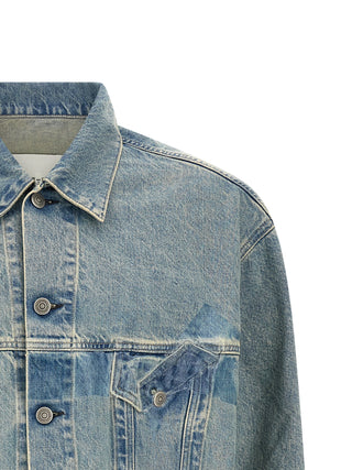 Maison Margiela Blue Cotton Denim Jacket