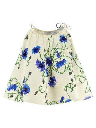 Stella McCartney Fiordaliso Print Cotton Top