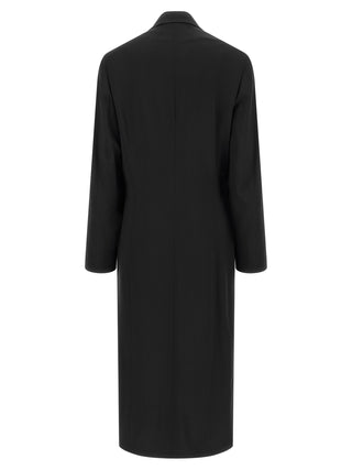 Lemaire Blue Wool Coat