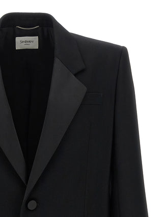 Saint Laurent Black Wool Blazer