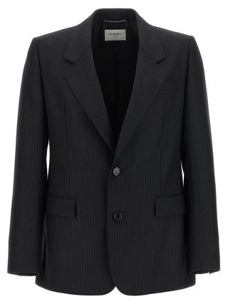 Saint Laurent Black Wool Blazer