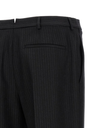 Saint Laurent Black Wool Dress Pants
