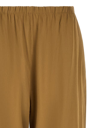 Max Mara Beige Linen Casual Pants