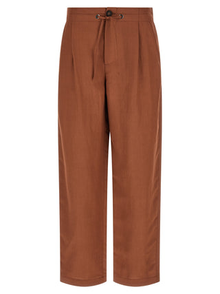 Brunello Cucinelli Multicolor Viscose Casual Pants