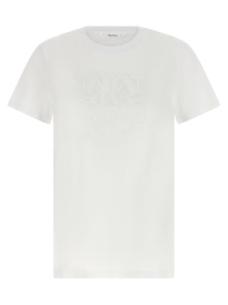 Max Mara White Cotton T-Shirt