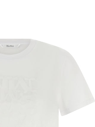 Max Mara White Cotton T-Shirt