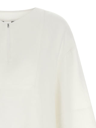 Max Mara White Linen Blouse