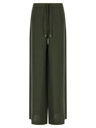 Max Mara Bicolor Linen Casual Pants