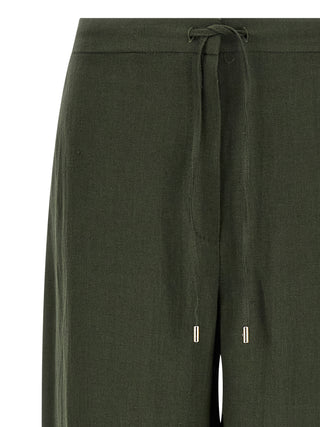 Max Mara Bicolor Linen Casual Pants