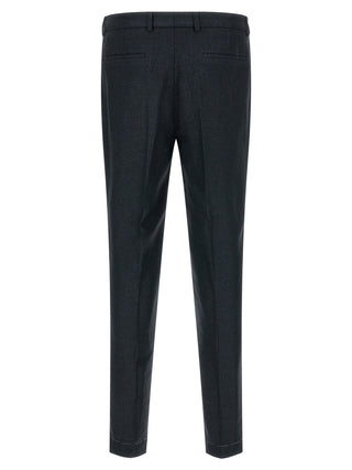 Brunello Cucinelli Blue Silk Two-Piece Suit