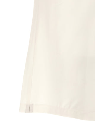 Brunello Cucinelli White Virgin Wool Polo Shirt