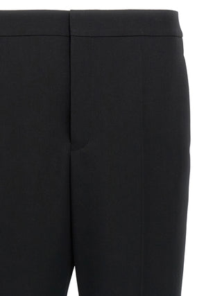 Saint Laurent Black Wool Dress Pants