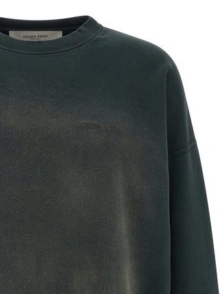 Golden Goose Black Cotton Sweatshirt