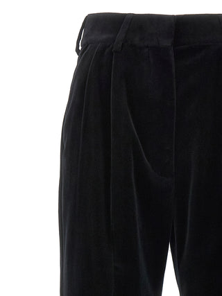 Blazé Milano Black Cotton Dress Pants