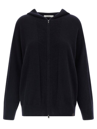 Max Mara Blue Cashmere Cardigan