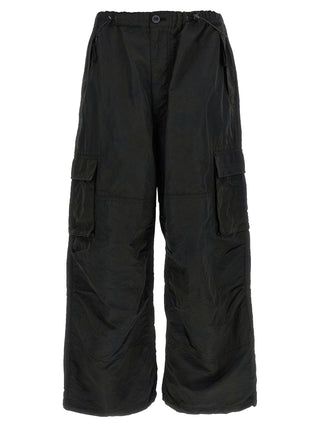 Comme Des Garçons Black Nylon Cargo Pants