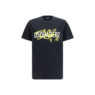 Dsquared² Black Cotton T-Shirt