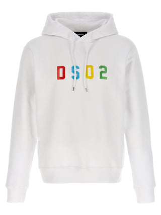 Dsquared² White Cotton Sweatshirt