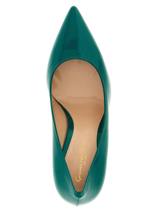 Gianvito Rossi Bicolor Lamb Leather High Heel Pumps