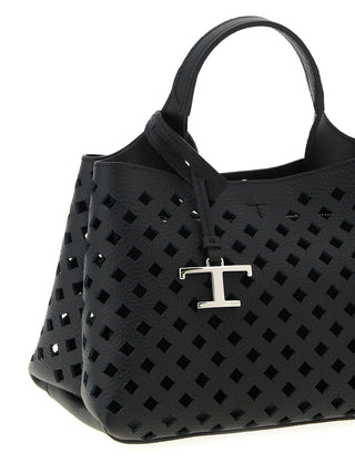 Tod's Black Calfskin Handbag