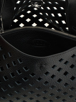 Tod's Black Calfskin Handbag