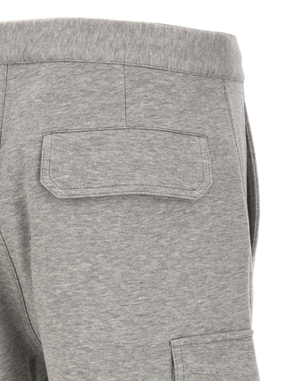 Brunello Cucinelli Gray Cotton Bermuda Shorts