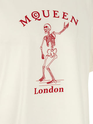 Alexander McQueen Multicolor Cotton T-Shirt