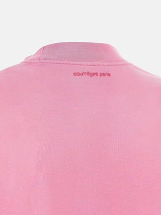 Courrèges Multicolor Cotton Short Dress