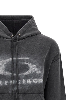 Balenciaga Bicolor Cotton Sweatshirt
