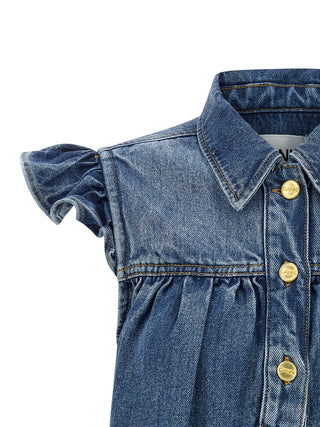 Ganni Blue Denim Shirt