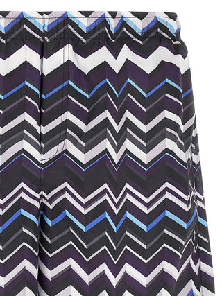 Missoni Multicolor Polyester Swim Shorts