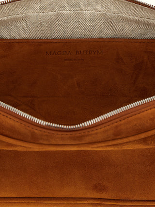 Magda Butrym Brown Calfskin Shoulder Bag