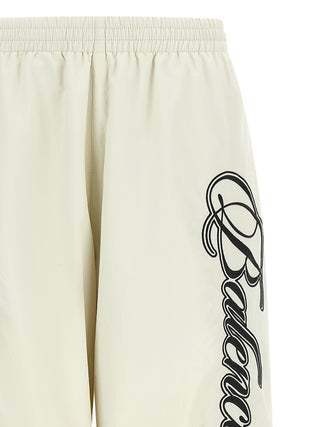 Balenciaga Multicolor Polyamide Athletic Pants