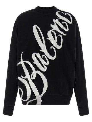 Balenciaga Bicolor Cotton Cardigan