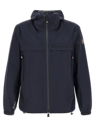 Moncler Grenoble Blue Polyamide Shell Jacket