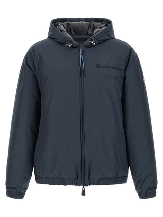 Moncler Grenoble Blue Polyamide Shell Jacket