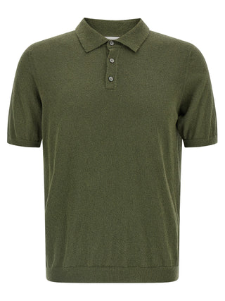 Roberto Collina Bicolor Cotton Polo Shirt