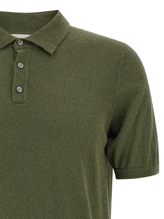 Roberto Collina Bicolor Cotton Polo Shirt