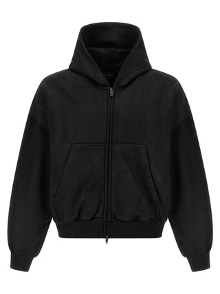 Balenciaga Black Cotton Sweatshirt
