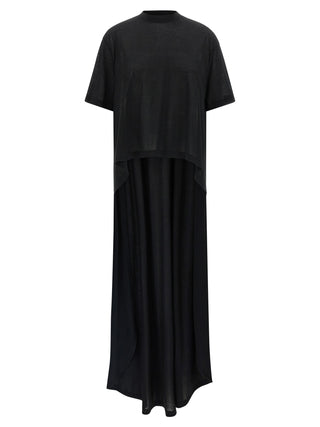 Balenciaga Black Cotton Casual Dress