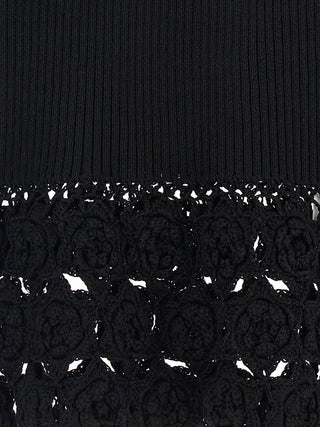 Ganni Black Organic Cotton Sleeveless Jacket