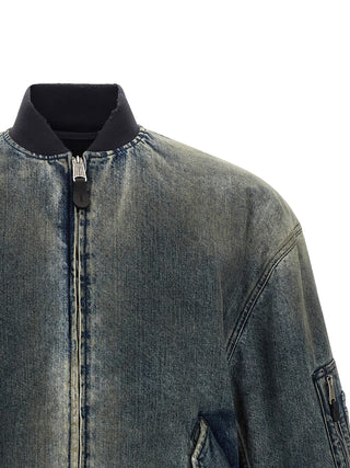 Balenciaga Gray Polyester Bomber