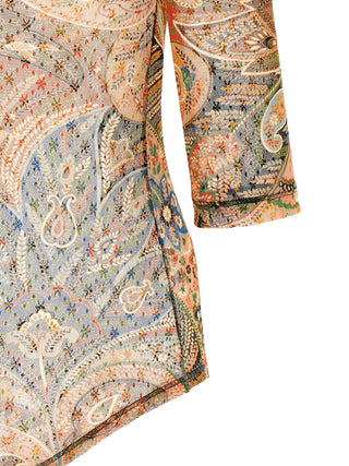 Etro Multicolor Polyamide Bodysuit