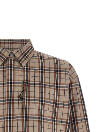 Comme Des Garçons Beige Cotton Full-Length Jacket
