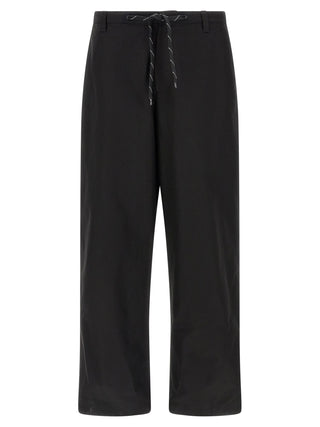 Balenciaga Black Cotton Chino Pants